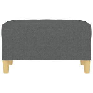 Taburete Compacto Gris Oscuro, 100% Poliéster y Madera Contrachapada, Taburete Pequeño o Otomana - Product Image 3