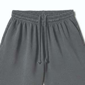 Shorts en molleton de coton décontractés pour hommes, style urbain, ultra doux - Product Image 3