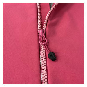 Chaqueta Softshell Premium para Mujer con Capucha, Ligera, Transpirable, Color Sólido, Cierre de Cremallera, para Otoño, Color Rosa 2026 - Product Image 4