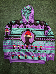 Sudadera con Capucha 100% Poliéster, Personalizada con Sublimación/Impresión DTG, Bordada, Básica, de Algodón Mezclado, Unisex, para Invierno - Product Image 5