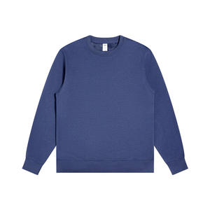 เสื้อสเวตเชิ้ตผู้ชายปักลายแฟชั่นใหม่ปี 2024 ผ้าฟลีซ 100% คอตตอน สีพื้นลำลอง ขายส่ง OEM ส่งออก คุณภาพสูง - Product Image 5