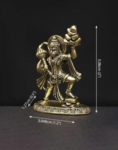 Estatua Grande de Latón del Señor |   Dios hindú de la suerte, decoración para el templo del hogar - Product Image 5