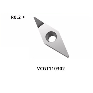 Độ cứng cao vcgt 160404 kim cương CBN <span class=keywords><strong>Lathe</strong></span> chèn CNC chuyển công cụ cho thép hợp kim và thép không gỉ - Product Image 3