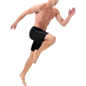 Athletic <b>Compression</b> Shorts For Adult Black Color Mid Waist Breathable Spandex Cotton Elastic Waist Casual <b>Underwear</b> Shorts - Product Image 4