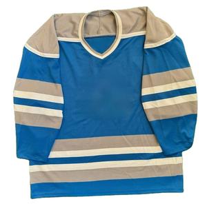 Maillot de hockey sur glace unisexe de haute qualité personnalisable avec logo brodé ou imprimé sur toute la surface par sublimation - Product Image 1