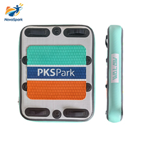 Tapis de Pilates aquatique gonflable en PVC Novaspark, épaisseur 10 cm, imperméable, avec poignées