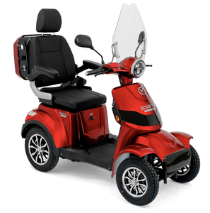 BEST E-Quad 25 V.3 พรีเมียม, ลิเธียม, สีแดง, 25 กม./ชม. - Product Image 6
