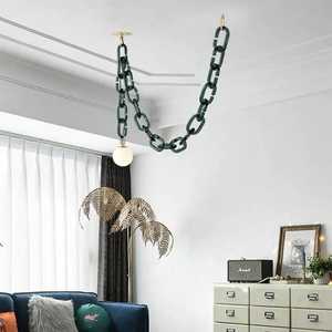 Chaîne murale décorative en résine écologique lavable de qualité supérieure, personnalisable toutes tailles et couleurs, artisanat fait main pour la décoration intérieure - Product Image 3
