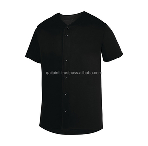 Camiseta barata a precio de fábrica, uniforme de béisbol informal, ropa deportiva activa transpirable, camiseta de béisbol personalizada lisa en blanco para hombre - Product Image 6
