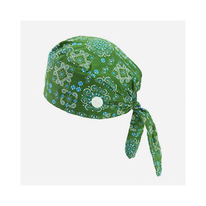 Medical Doctor Nursing <b>Scrub</b> <b>Caps</b> Custom Logo Solid Colour Cotton Blend Tie Back <b>Scrub</b> <b>Cap</b> Working Nurse Hat - Product Image 4