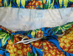 Shorts de Baño para Hombre con Estampado de Aves del Bosque, 180g, Impresión Digital en Lona, Secado Rápido, Cordón Ajustable, Cintura Media, Poliéster, ODM - Product Image 6