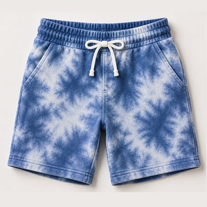 Wholesale OEM Service Acid Wash Vintage Dip <b>Dye</b> Sweat Short For Kids Outdoor Swimwear Kids <b>Clothes</b> Toddlers <b>Tie</b> <b>Dye</b> Sweat Shorts - Product Image 1