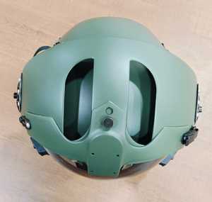 Casco de Piloto de Alta Calidad de Fibra de Carbono y Aramida, Abierto/Cerrado, con Cierre Doble D, para Uso en Aviación, Caza, Helicópteros y Todo Tipo de Vehículos Aéreos - Product Image 6