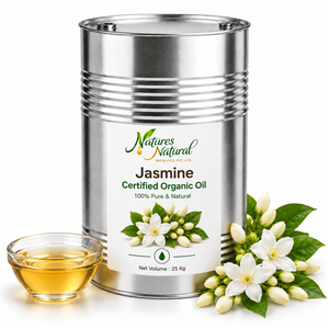 Huile de jasmin 100% pure certifiée biologique, ingrédient botanique naturel, distillée à la vapeur, parfumerie, cosmétiques, soins de la peau, parfum - Product Image 4