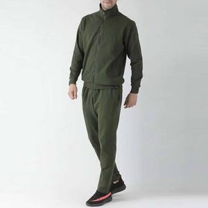Mens Winter Lounge Wear Two Piece Set Custom Branding Ribbed Cuff Top Bottom Outfit Relaxed Fit Athletic Clothing Anti-Odor <b>Hip</b> - Product Image 4