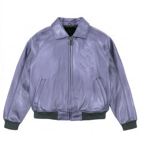 Fashionable Casual Leather <b>Jacket</b> for Men's Winter Wear with Good Quality Material OEM Custom Service - Product Image 4