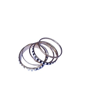 Ensemble de bracelets vintage en argent tibétain, motifs géométriques, bracelets en alliage pour femmes, bijoux de mode plaqués argent antique pour femme - Product Image 5