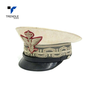 Gorra de lana y algodón de alta calidad con bordado de corona de águila, patrón de bordado personalizado, para actividades al aire libre. - Product Image 1