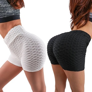 Servicios OEM ODM, Pantalones Cortos Deportivos para Mujer, Tejido Jacquard Elástico en 4 Direcciones, Soporte para la Parte Inferior del Cuerpo, para Levantamiento de Pesas - Product Image 5