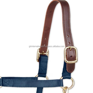 Licou en nylon léger fait à la main de tailles personnalisées pour chevaux dans des couleurs et des tailles multicolores tout nouveau design - Product Image 5