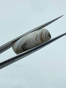 แผ่นอาเกตธรรมชาติ หินอัญมณีแบบแผ่น สำหรับตกแต่งโต๊ะ สีดำ ขนาด 12.30x27.50 มม. สำหรับทำเครื่องประดับ โดย R.K. GEMS JEWELLERY ราคาถูก - Product Image 6