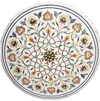 Plateau de table basse en pierres semi-précieuses, fabricant indien, luxe abondant, moderne, écologique, antidérapant, mobilier pour la maison