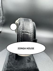 Montre carrée personnalisée pour homme, style hip-hop, en acier inoxydable, avec diamants en moissanite taillés, cadran analogique unique, bracelet en cuir tendance - Product Image 2