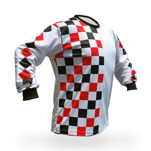 Maillot de motocross professionnel pour homme, design personnalisé, en cuir, anti-UV, manches longues, vente en gros - Product Image 2