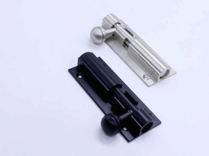 Pestillo de Seguridad de Latón Macizo con Cierre Deslizante de Latón Antiguo, Fácil Instalación para Puertas y Armarios de Madera, Lujo Moderno - Product Image 2