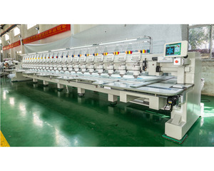 เครื่องปักคอมพิวเตอร์อุตสาหกรรม 20 หัว พร้อมเอฟเฟกต์ปักแบบ Barudan สำหรับปักผ้าหนา - Product Image 5