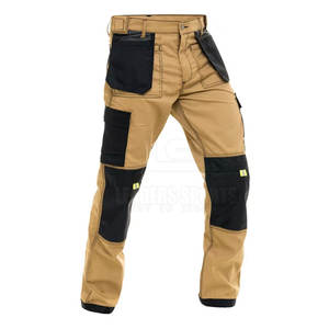 Pantalons de travail robustes et protecteurs, genoux renforcés, multi-poches, pantalons de sécurité utilitaires - Product Image 2