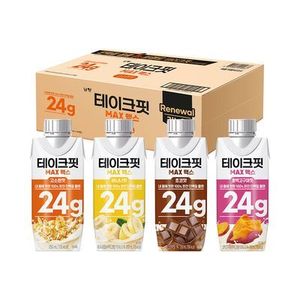 Takefit Max 250ml Confezione da 24 Integratori Sportivi 4 Gusti Ricco Cioccolato Banana Zucca Patata Dolce Ispirato a Ingredienti Coreani - Product Image 1