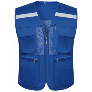 Chalecos sin Mangas Personalizados de Alta Calidad al por Mayor, Chalecos de Trabajo para Hombre con Múltiples Bolsillos, Ropa Exterior Informal - Product Image 5