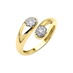 Anillo de Boda de Plata 925 con Cobre y Diamante Moissanita Blanco, Elegante para Compromiso, Certificado IGI - Product Image 3