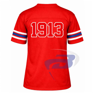 Delta | Sigma | Theta Sorority 1913 Solid <b>Red</b> Color Mesh T-Shirt For Women High Quality Fabric Custom logo T-Shirt for Women - Product Image 3