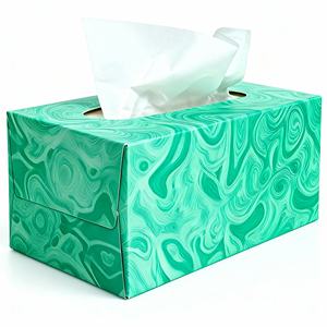 Papel para Caja de Pañuelos Faciales, Material de Pulpa de Madera de Alta Absorbencia, Tamaño Personalizado de 1 a 4 Capas, Paquete al por Mayor - Product Image 1