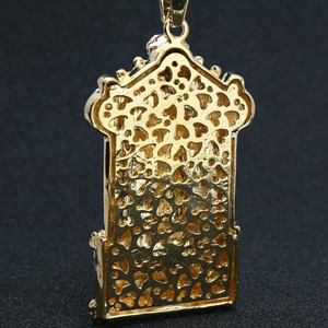 Pendentif Croix de Jésus Plaqué Or pour Hommes, Micro-Pavé, Bijoux Hip Hop, Fournisseur, Design Personnalisé, Jésus en Or - Product Image 2