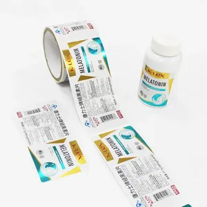 Étiquettes personnalisées durables en BOPP pour bouteilles de lotion pour animaux de compagnie, autocollants personnalisés pour shampoing, pour emballages de soins de la peau, parfums et rouges à lèvres - Product Image 2