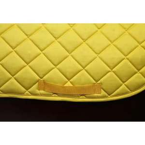 Selle de cheval tout usage de dressage et de saut, personnalisable en couleurs et logo, en tissu de coton de haute qualité, mousse réglable - Product Image 2