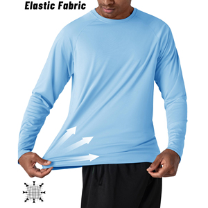 Custom Logo UV Protection Shirt UPF 50+ Long Sleeve Breathable Anti-UV Outdoor Sports Wear - Product Image 5