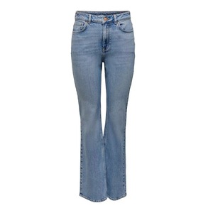 Jeans de Mezclilla para Mujer, Cintura Media, Color Sólido, Holgados, Transpirables, Corte Recto, Servicio OEM, Venta al Por Mayor, Alta Calidad, Moda Ligera - Product Image 1