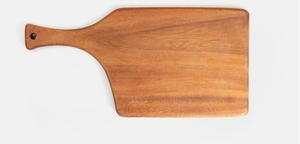 Tabla de cortar de madera ecológica con acabado de grano liso para el hogar, cocina, restaurante, catering y preparación de alimentos. - Product Image 3