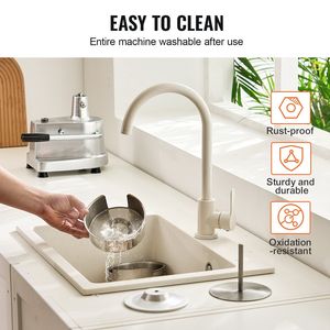 Pressa per Hamburger Professionale 130mm/5 Pollici, Ciotola in Acciaio Inox di Grado Alimentare, Macchina per Snack - Product Image 6