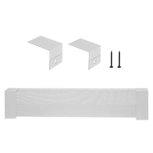 Copertura Anteriore per Unità di Riscaldamento Elettrico in Acciaio Resistente da 3 Piedi Serie Basic per Miglioramenti Domestici, Coperture per Radiatori a Battiscopa Serie Basic - Product Image 1