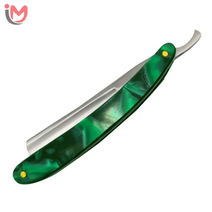 มีดโกนหนวดแบบด้ามไม้ขนาดใหญ่ ใบมีดสแตนเลส สำหรับช่างตัดผม - Product Image 6