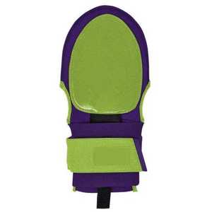 Wholesale Cheap Price Baseball Sliding Mitt Purple Green Neoprene Palm Protection Right Handed Throw Finger Guard For Players - Product Image 1