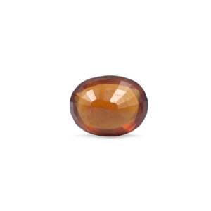 Natural Oval Cut Hessonite Gomed 7.7 Carat Loose Gemstone-High Quality 100% Natural Garnet 11mm for Fine Jewelry - Product Image 2