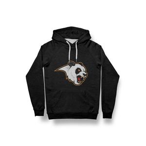 Logotipo personalizado de gran tamaño Sudadera con capucha en blanco Bordado de peso pesado Diseño OEM 600 450 GSM - Product Image 1