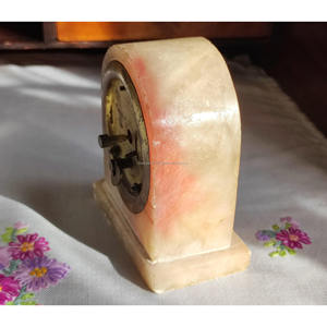 Reloj de Mesa Artístico de Mármol TCE Modelo A-Raz-008, Reloj Decorativo Premium para Decoración de Interiores, para Escritorio y Mesa - Product Image 2