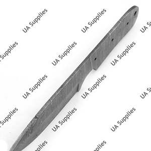 Cuchillo de camping y utilidad de acero de Damasco forjado a mano, afilado como una navaja, 58 HRC, espiga completa, pulido, compatible con OEM/ODM - Product Image 5